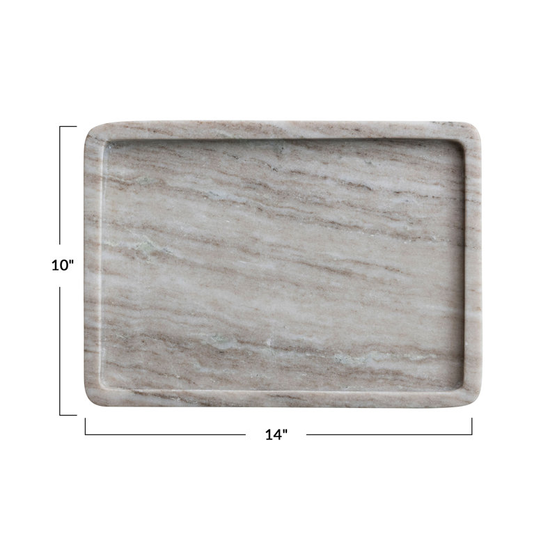 Plateau en marbre