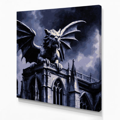 Art mural sur toile Sci Fi Gargoyle