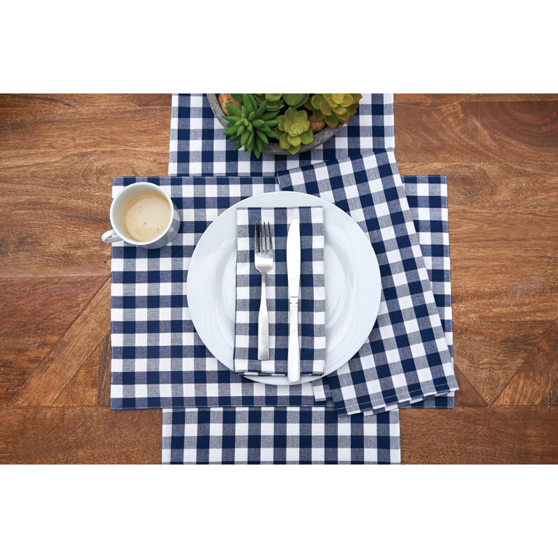 Napperon Rolaine Ashford, Indigo