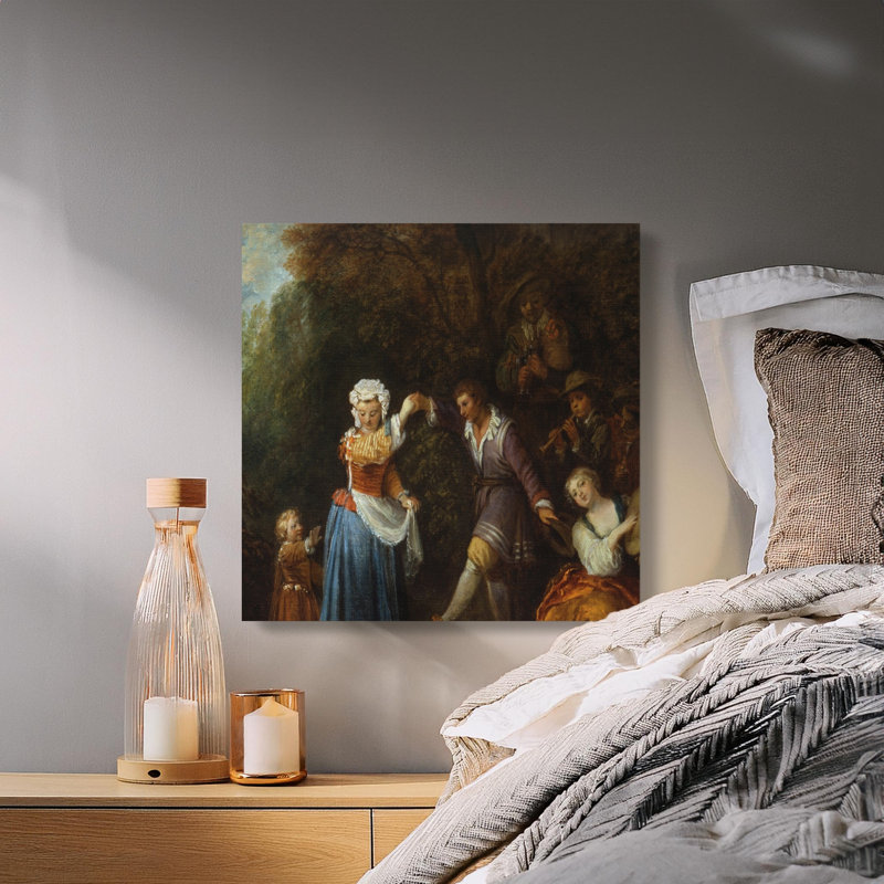 Josephson Wrapped Canvas Print Set, 16x16