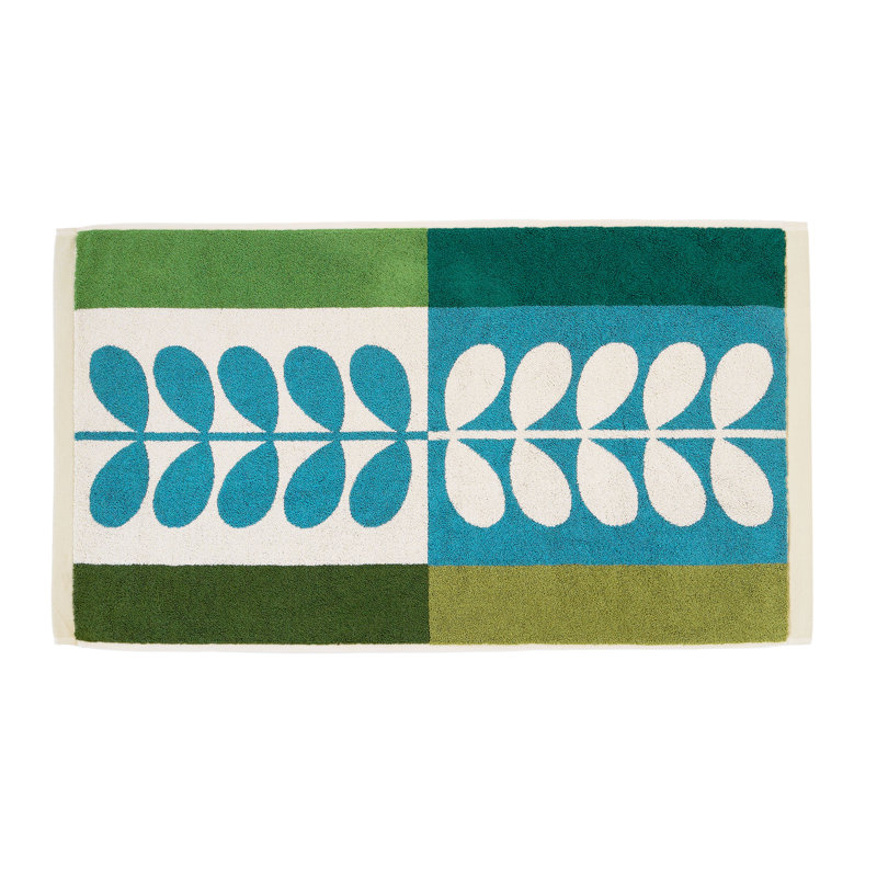 Stem Check Willow 50x90 Bath Mat