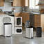 Stainless Steel Step On Kitchen Trash Can - 60L-1758444844