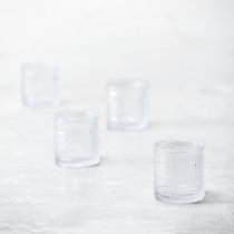 Tinted Bubble Drinking Glass - White Birch Design Company