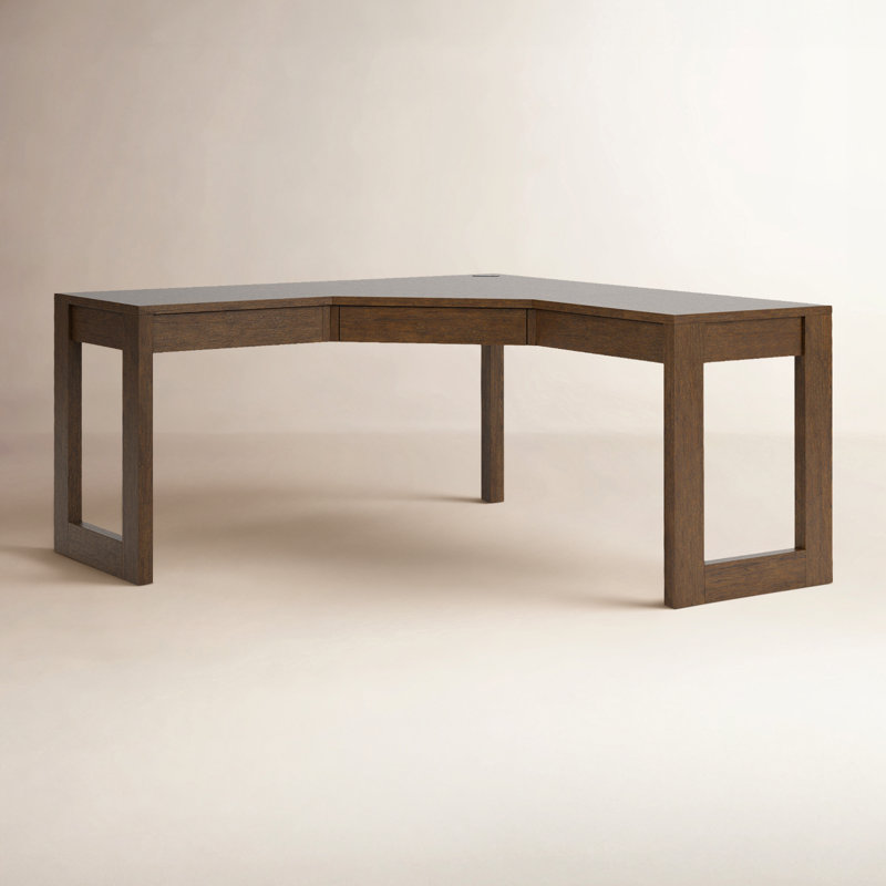 Bureau en coin Westwood, Brun