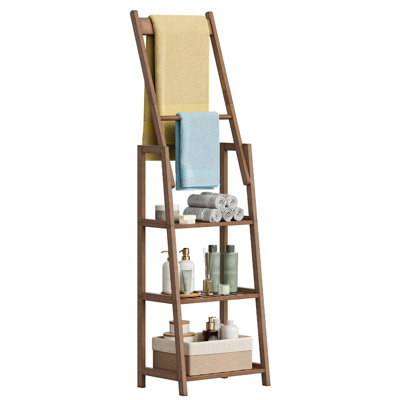 Farmhouse Ladder Rack for Living Room and Bedroom