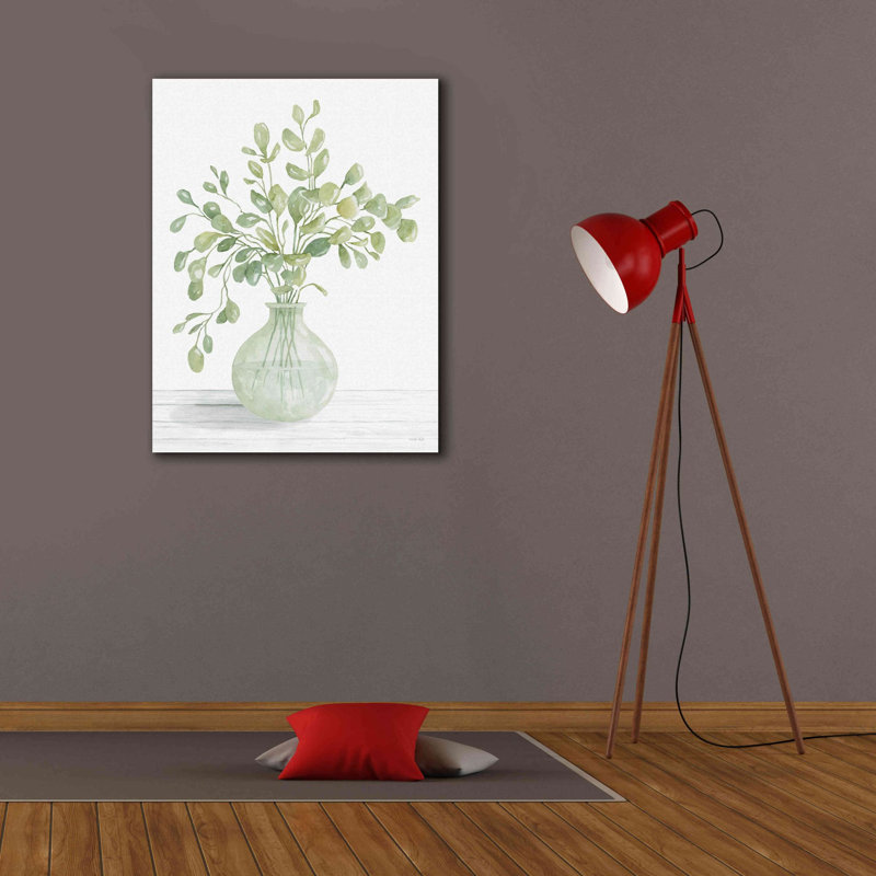 «Eucalyptus Beauty II» par Cindy Jacobs, estampe numérique sur toile, L 26 po x H 34 po x P 0,75 po