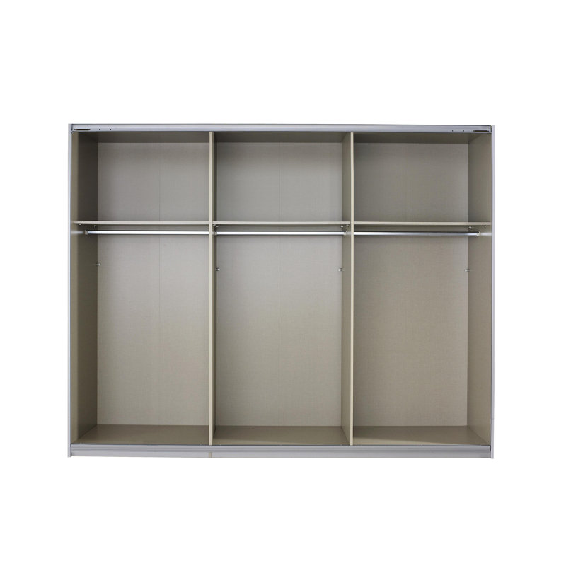 Alegro 2 Door Sliding Wardrobe, Matte White