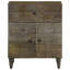50cm W Metal Bedside Table