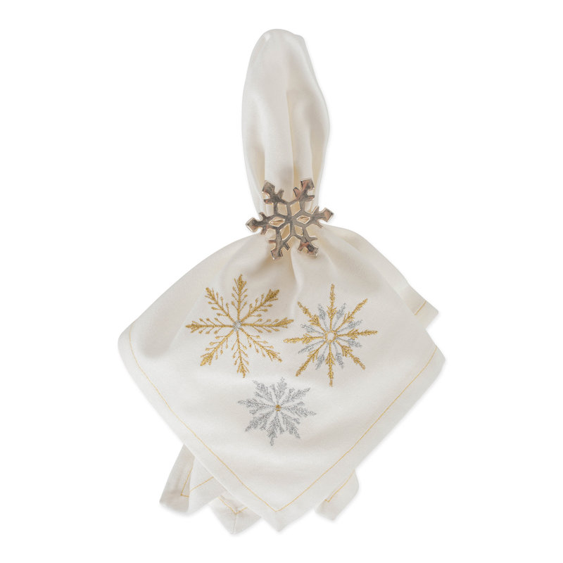 Shorey Cotton Embroidered Square Napkin