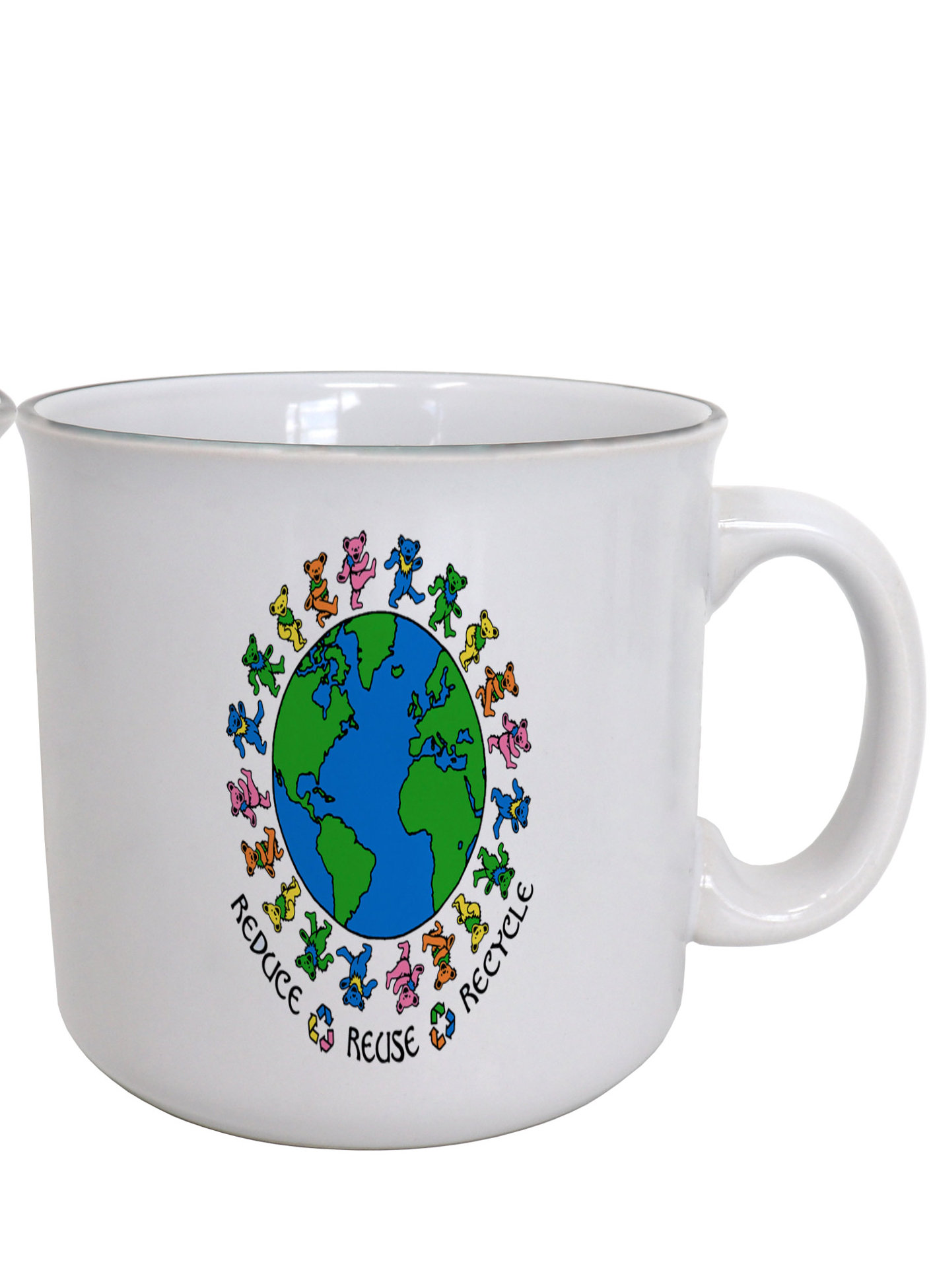 East Urban Home Grateful Dead - Reduce, Reuse, Recycle 20oz. Camper Mug ...