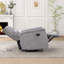 Fauteuil inclinable manuel pivotant de 34,6 po de largeur moderne et rembourré-751858885