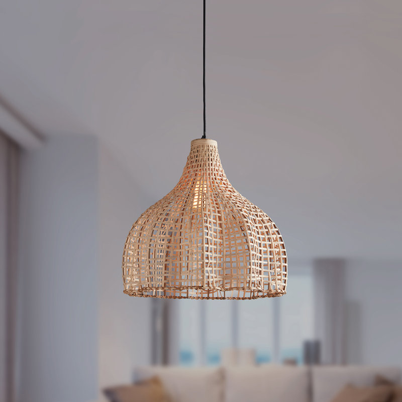 Hatolina 1 - Light Brown Single Pendant