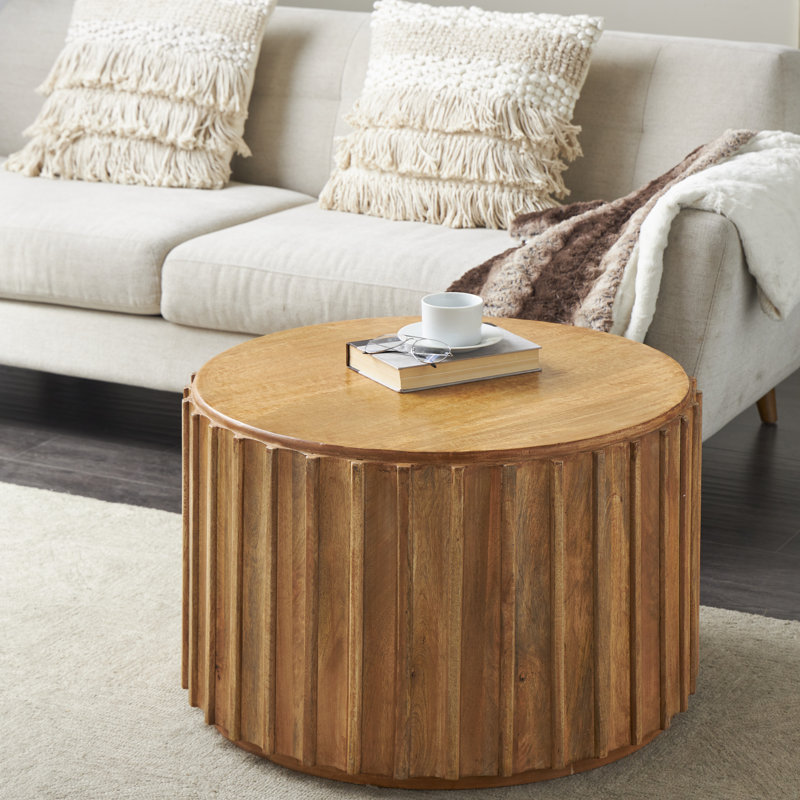 Table d'appoint Claree, H 18,13 po x l 29,13 po x P 29,13 po