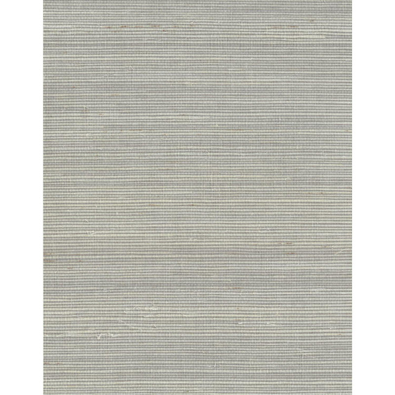 Impression Abstract Grass Cloth Wallpaper Double Roll, Gray
