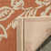 Tapis terre cuite / beige Berrima