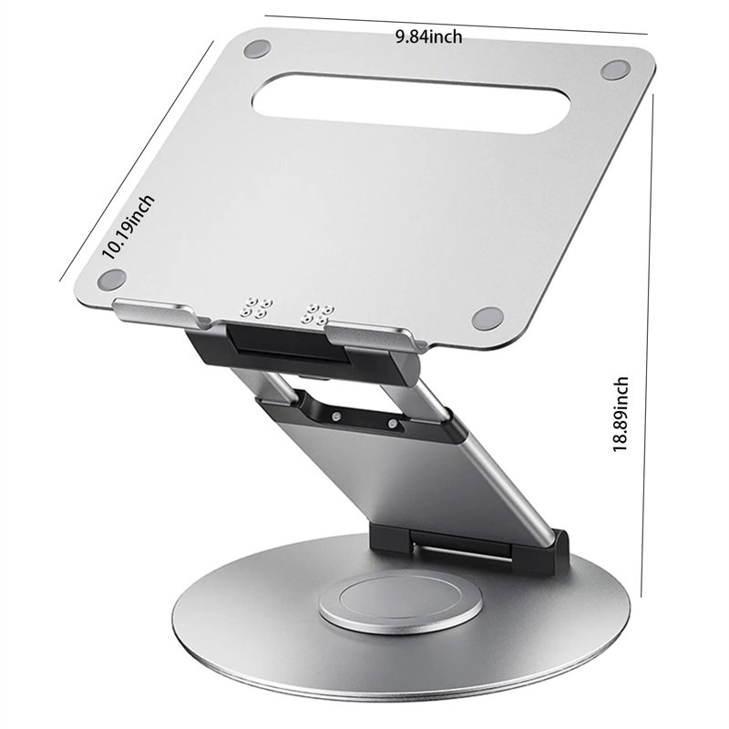 Porte-bloc-notes en métal Maynar, Argent