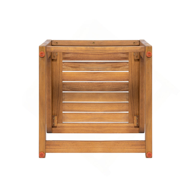 Table d'appoint en bois d'acacia