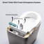 Toilette moderne avec bidet, ouverture et fermeture automatiques, chasse d'eau automatique, température réglable du siège chauffant, lavage à l'eau tiède, positions des buses - gris, ouverture / fermeture du bidet siphonique par jet, siège, mousse