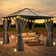 Toit rigide 10 pi L 10 pi. D Pavillon de jardin en aluminium