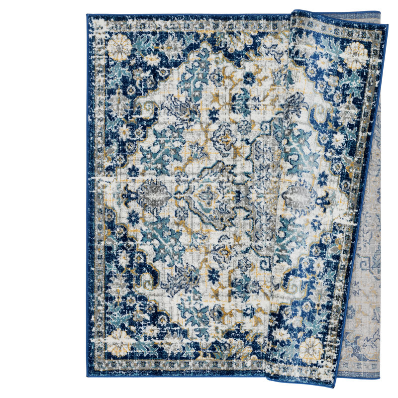 Tapis bleu Yerington, Rectangle 8 pi x 10 pi