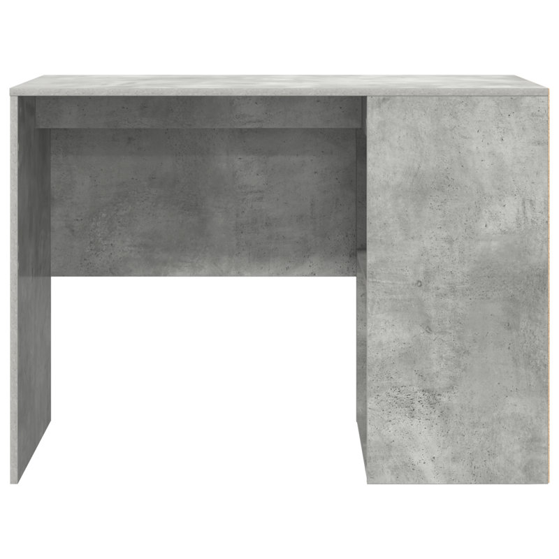 Writing Desk Engineered Wood Medium Writing Desk, Concrete Grey