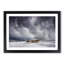 Solheimasandur Plane Wreck in Abstract - Framed Print-55726629-55726637