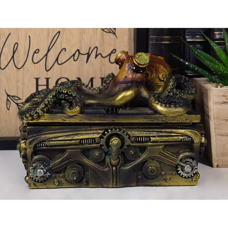 Figurine Hazirah Steampunk Octopus Kraken Soldier