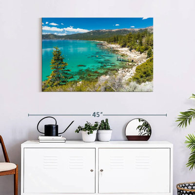 Plage cachée d'Alvord Lake Tahoe