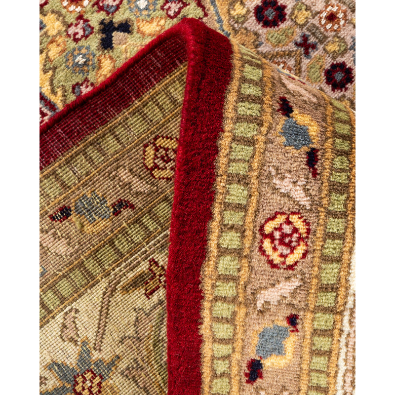 Tapis unique en laine noué à la main 8 pi 1 po x 10 pi 5 po nouvel âge Hayner