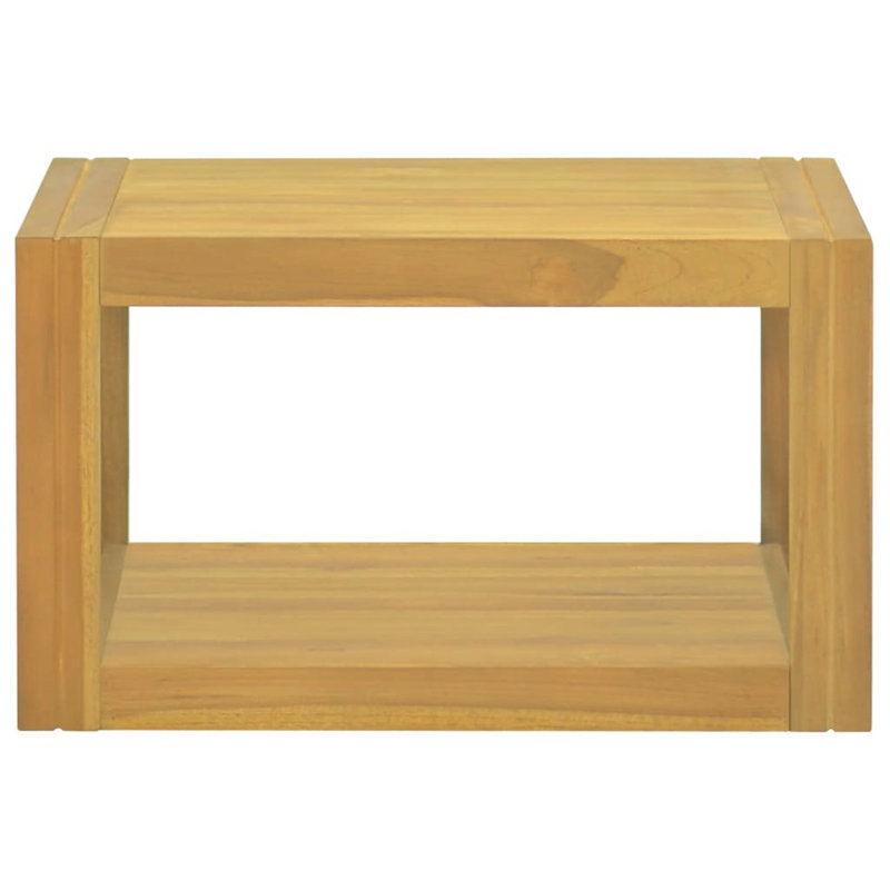 Armonk Solid Wood Bathroom Shelves, Brown