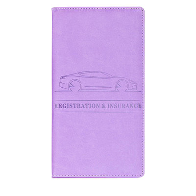 Backpack Car Registration  Insurance Card Clip Car Insurance Information File Protection Clip Car Business Card Storage Card Bag Synthetic Leather ID Drivers License