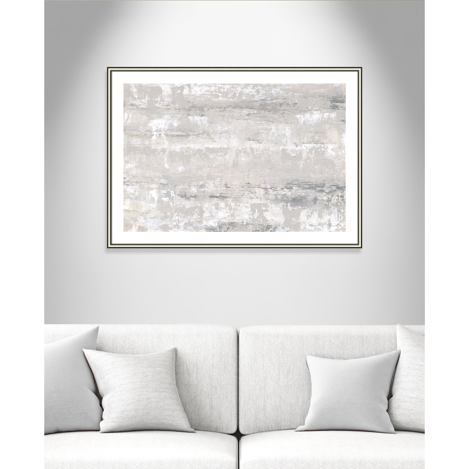 Desert Winds by Filippo Ioco - Print, Silver Framed Paper, 29.5" H x 41.5" W x 0.88" D
