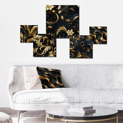 Heathfield - Ensemble d'art mural en marbre de 5