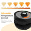 5 Heart-Shaped Waffle Maker With Adjustable Temp