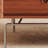 Solid wood coffee table with retro design