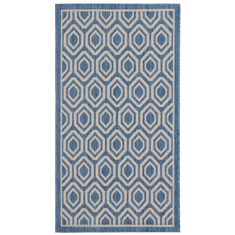 Deedrick Performance Geometric Indoor/Outdoor Area Rug
