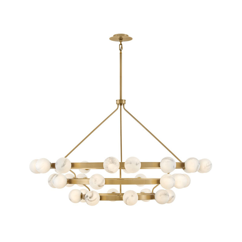 Selene 36 - Light Wagon Wheel Chandelier