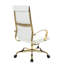Fauteuil de bureau en cuir Humairaa-1103856412