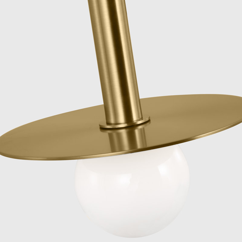 Nodes 3 - Light Chandelier, Burnished Brass
