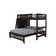 Beckford Twin Over Full L-Shaped Bunk Bed with Drawers and Shelves