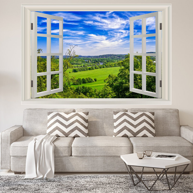 Décalcomanie murale en vinyle, 16 po x 24 po