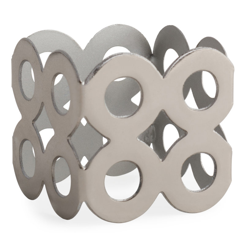 Rond de serviette Mercer41, Argent