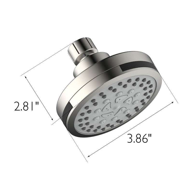 Tête de douche Eastport II, Nickel satiné