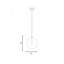 Luminaire suspendu 1 lumière Jeanna-2036084408
