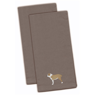 Cotton Embroidered Tea Towel Kitchen Towel