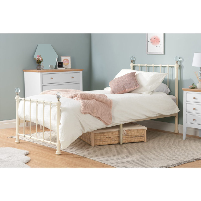 Brookston Single (3') Bed Frames, Ivory