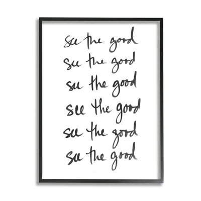«See the Good», reproduction d'art graphique