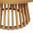 Outdoor Acacia Wood Patio Coffee Table, Round Coffee Table For Backyard, Lawn, Balcony,Teak Finish-1779004827