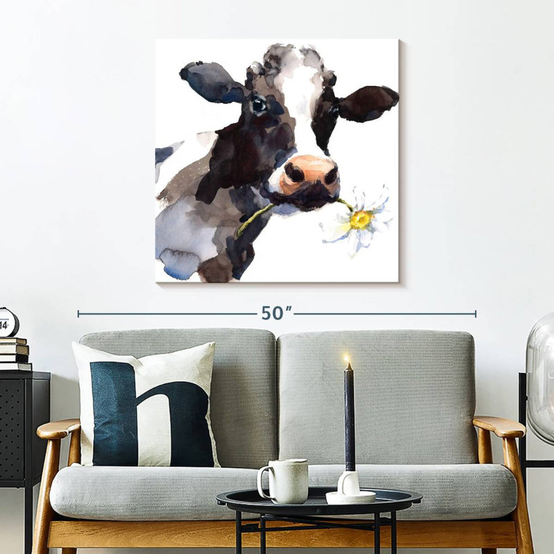 Brampt Daisy Cow, H 30 po x l 30 po