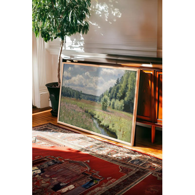Peinture décorative encadrée